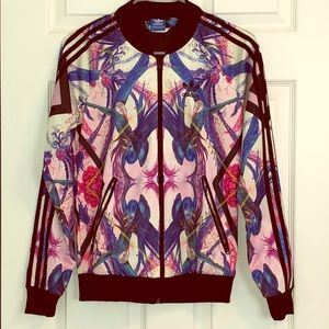 SOLD Adidas Colorful Print Track Jacket
